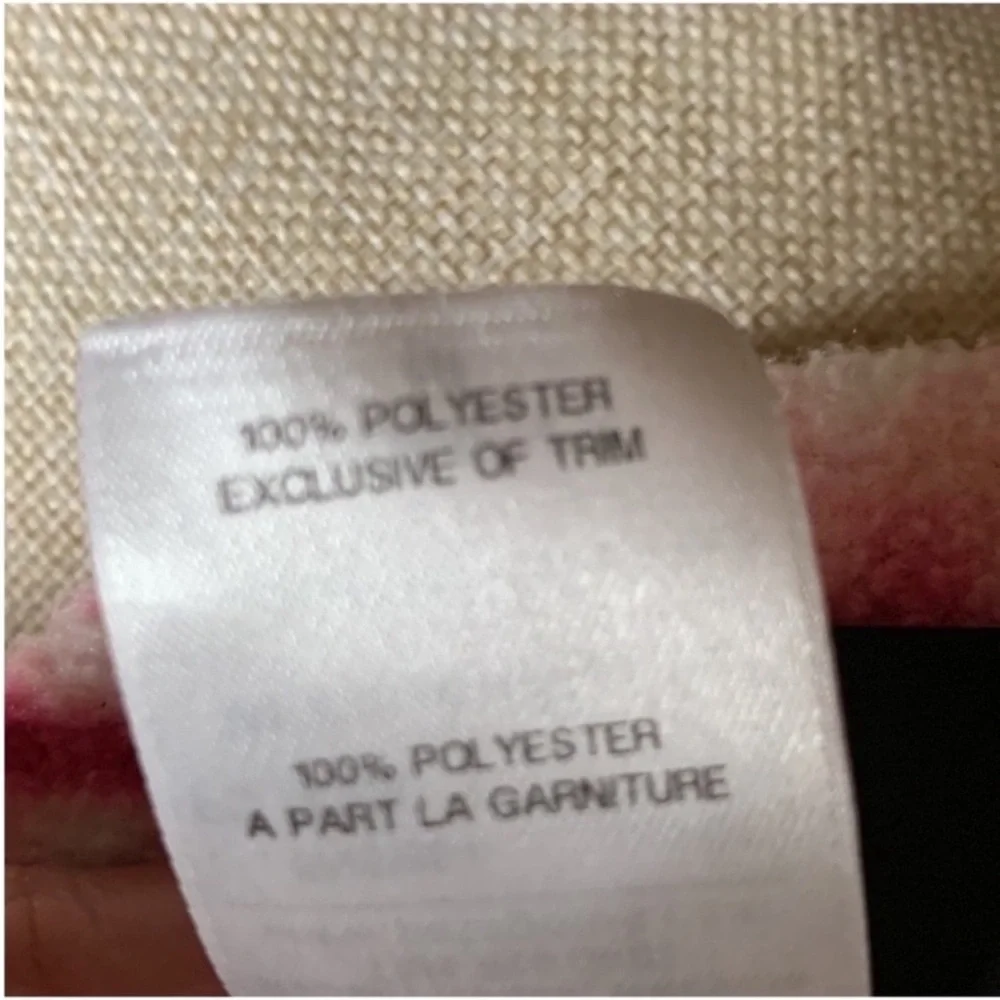 Patagonia T-Snap Pink tie-dye Synchilla Shibori Fleece pullover jacket Medium